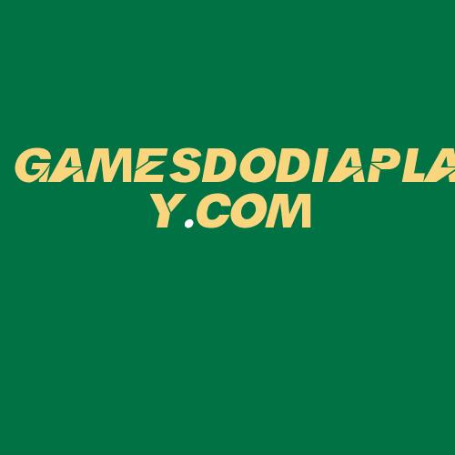 Logo da GAMESDODIAPLAY